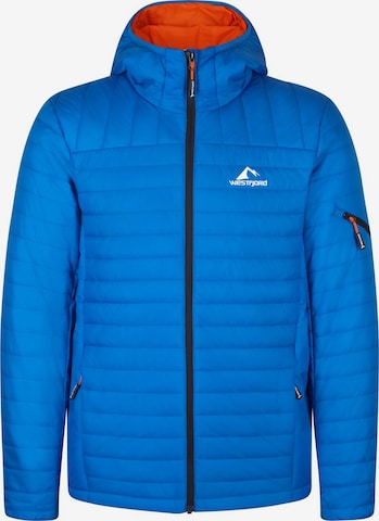 WESTFJORD Winter Jacket in Blue: front