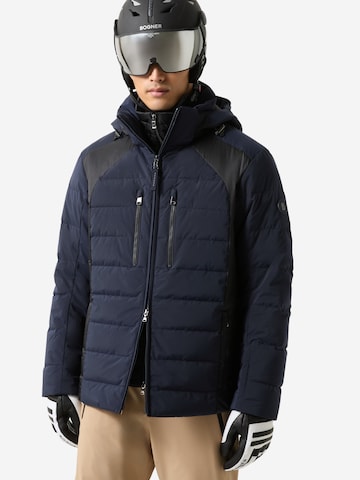 BOGNER Athletic Jacket 'Tinus' in Blue: front