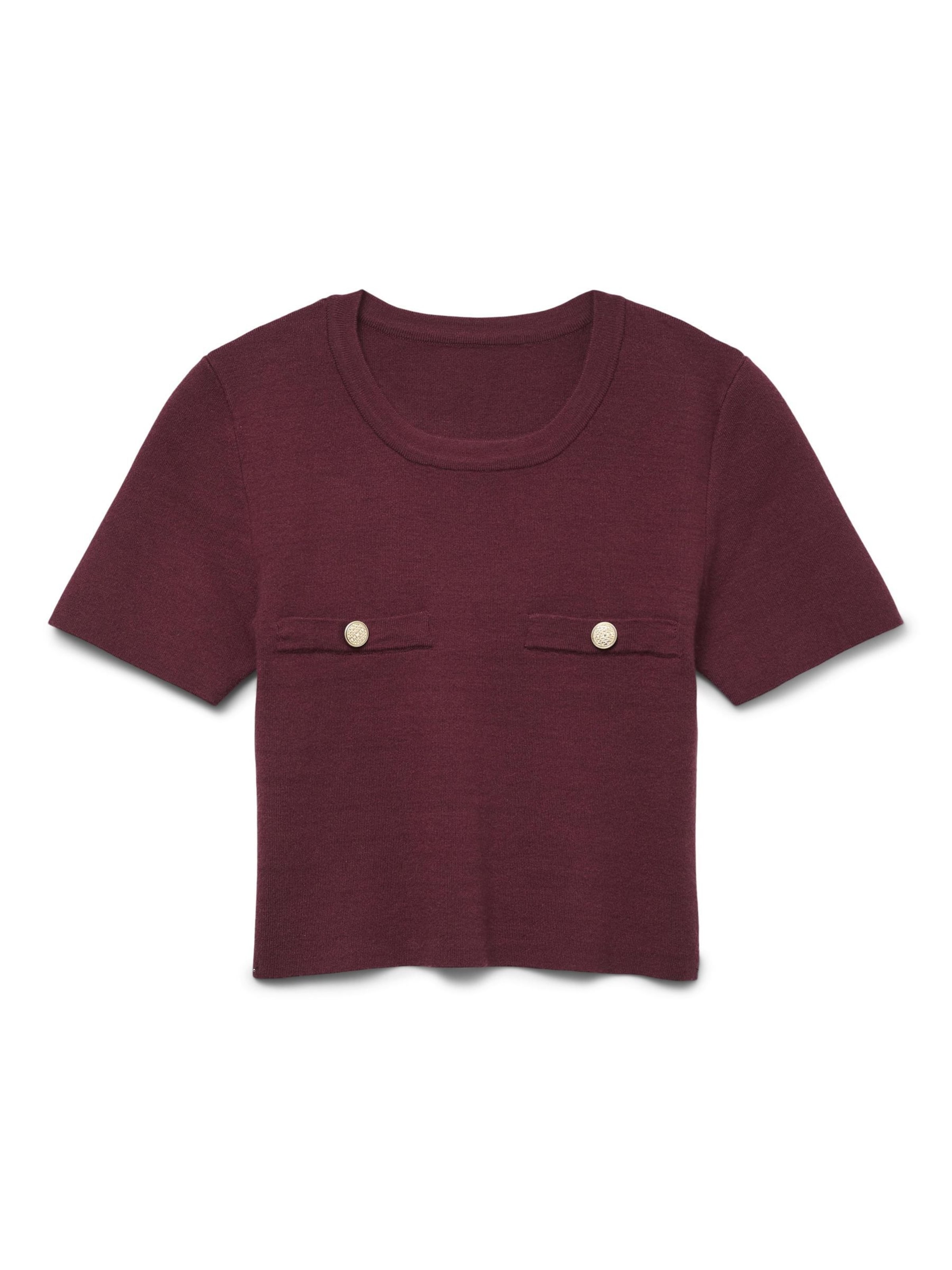 VERO MODA Sweater 'Kristin' in Red: front