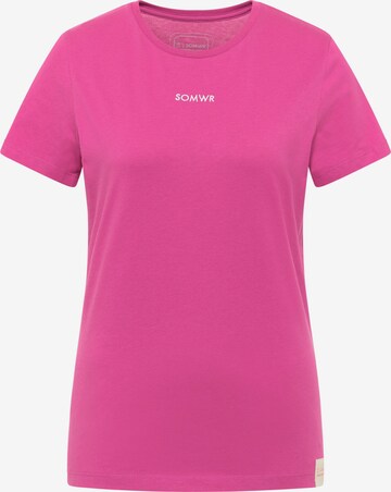 SOMWR Shirt 'PRIMARY' in Roze: voorkant