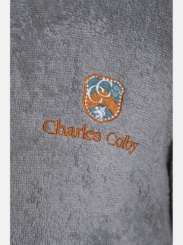 Peignoir long Charles Colby en gris