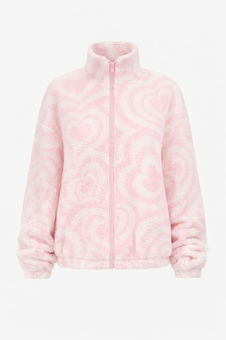 Veste en polaire BRAVE SOUL en rose