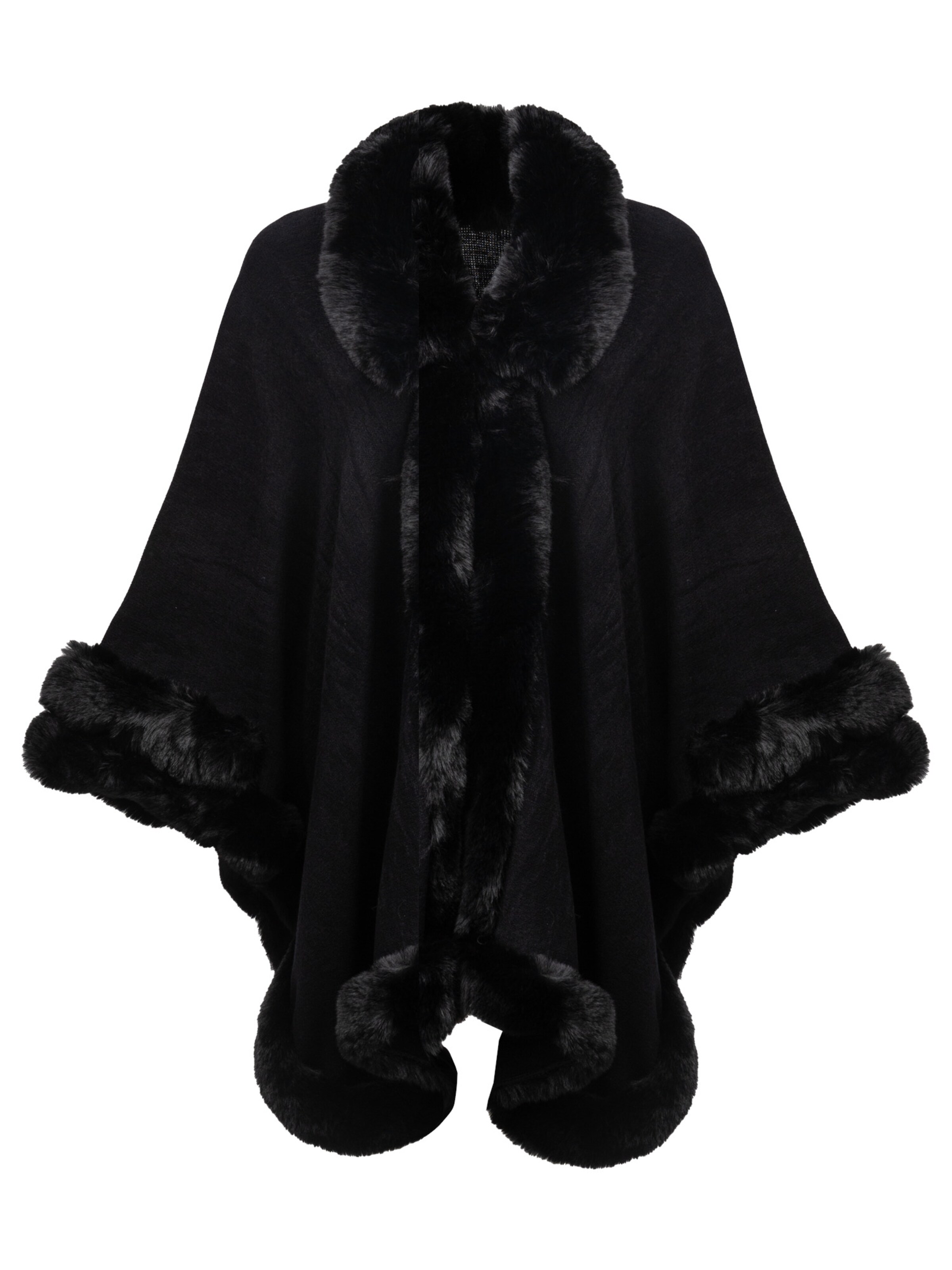 Influencer Пуловер в черно: отпред