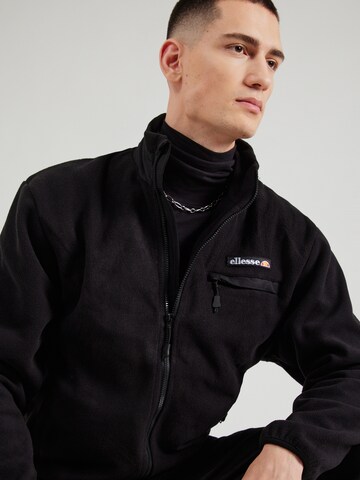 ELLESSE Флисовая куртка 'Maseben' в Черный