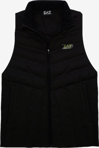 Gilet di EA7 Emporio Armani in nero: frontale