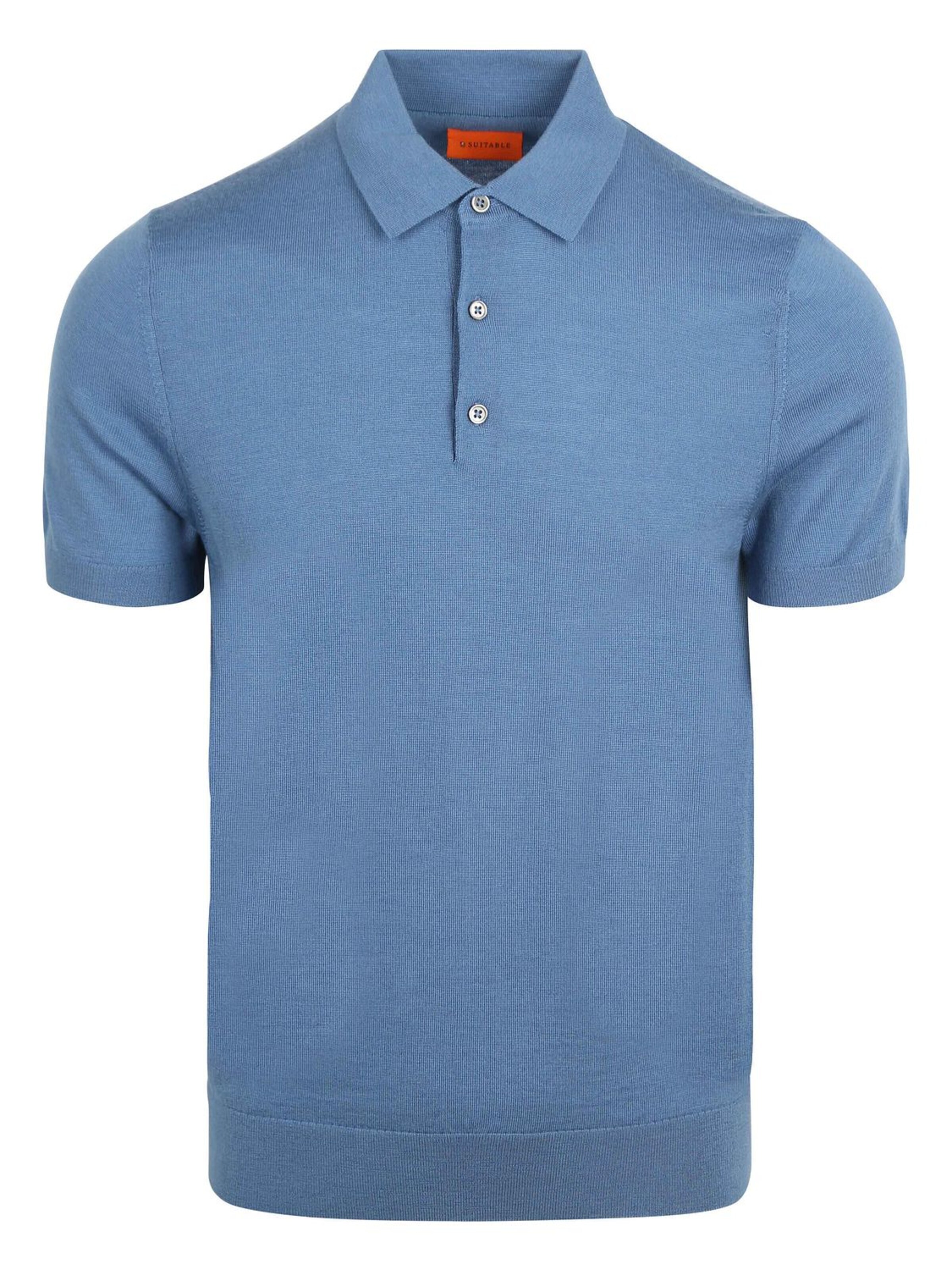 Suitable Shirt in Blue: front