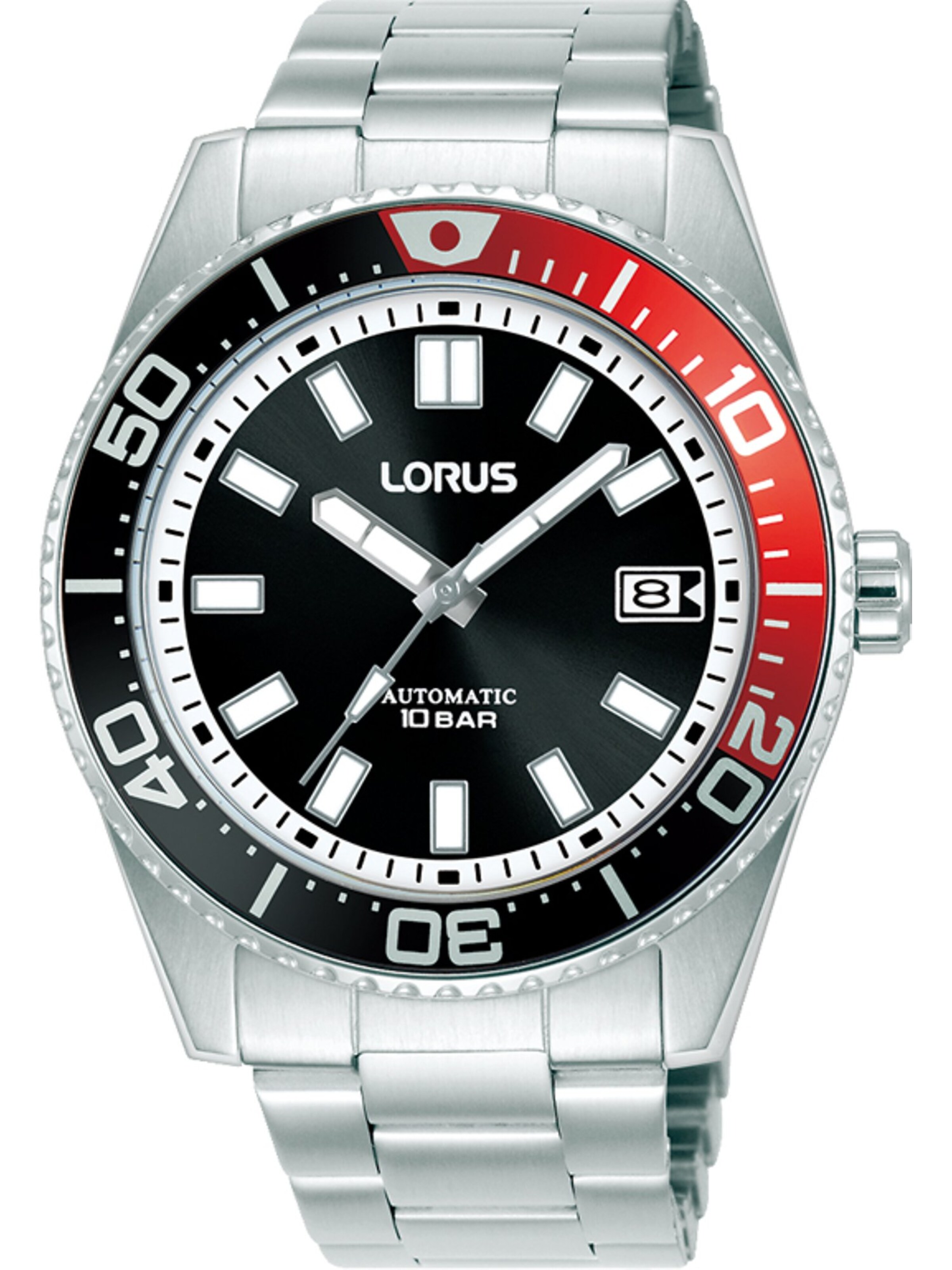 LORUS Analog watch in Silver: front
