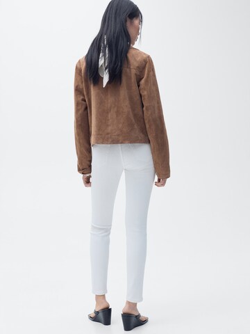 MANGOSkinny Traperice 'NEWISA' - bijela boja