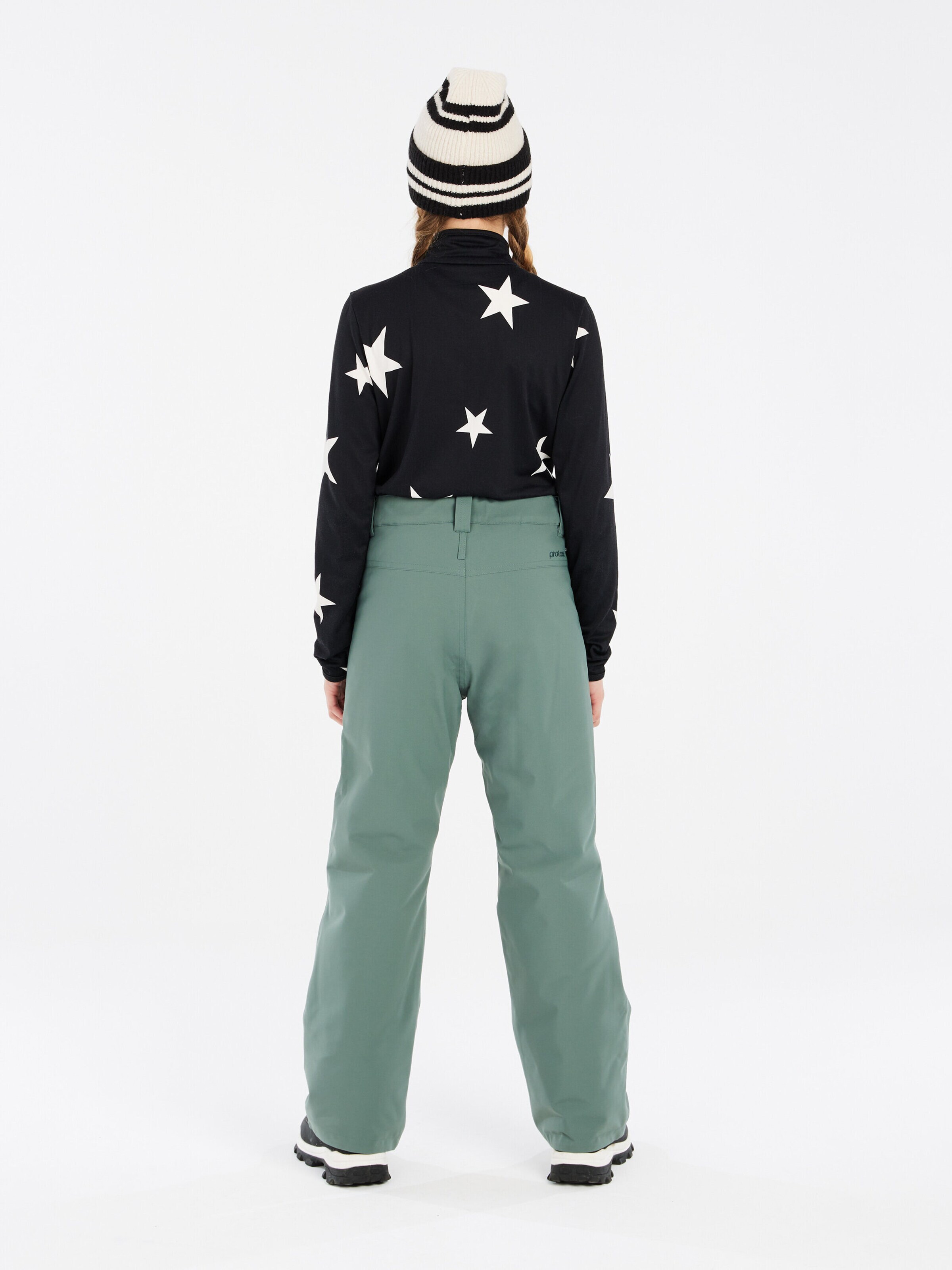 PROTEST Regular Workout Pants 'PRTSTERIO JR' in Green