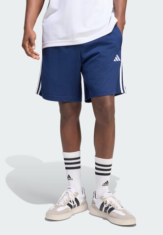 Loosefit Pantalon de sport 'Essentials' ADIDAS SPORTSWEAR en bleu : devant