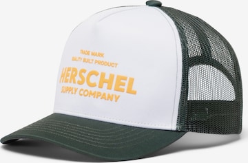 Herschel - Gorra 'Whaler' en verde: frente