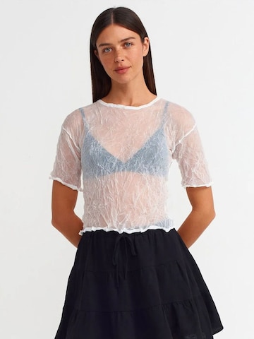 Dilvin Pullover 'Pullover'‌‌‌‌‌‌‌ in Weiß: Vorderseite