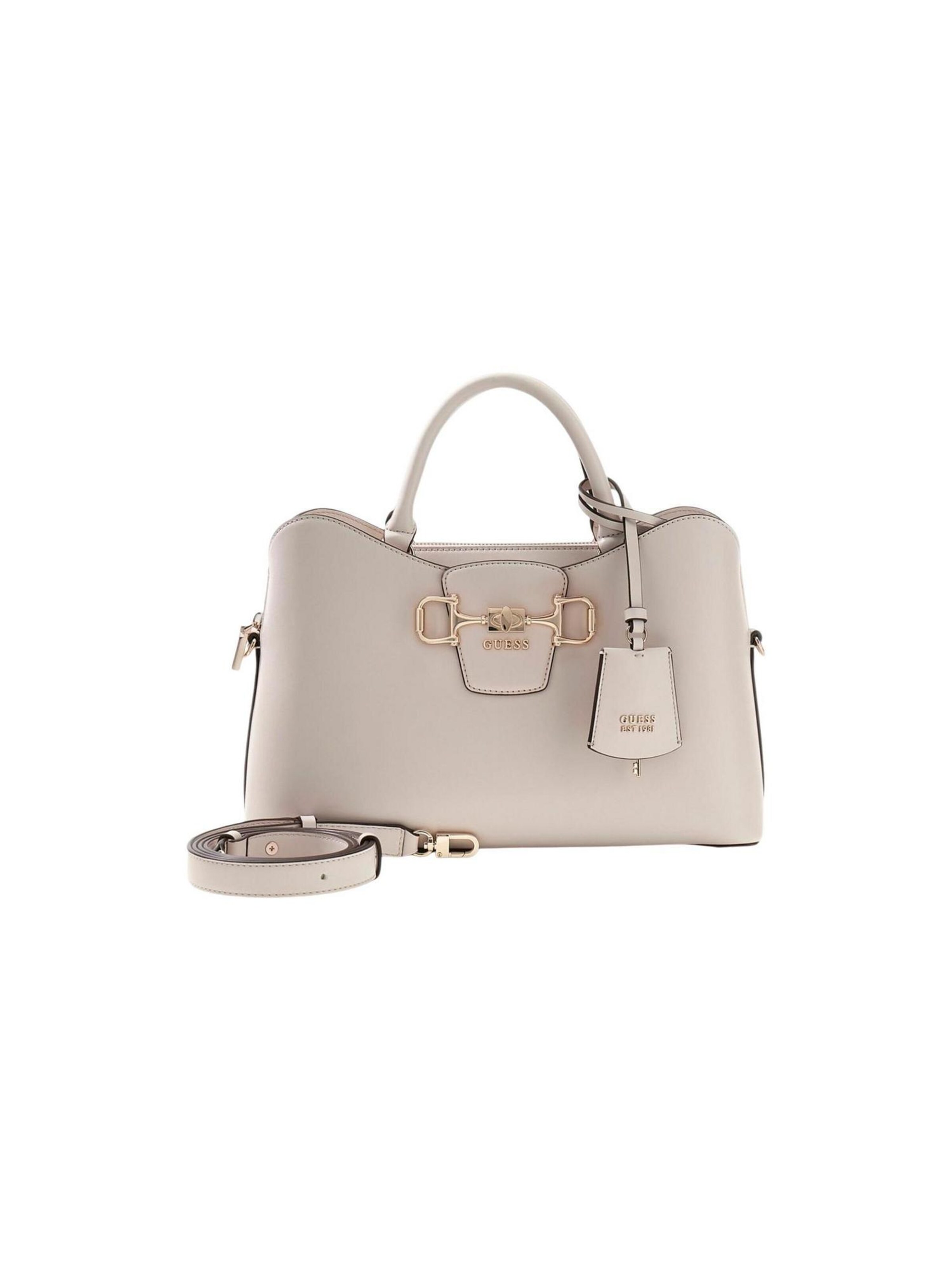 GUESS - Bolso de mano 'JANIE GIRLFRIEND SATCHEL HWVG99 10060' en rosa: frente