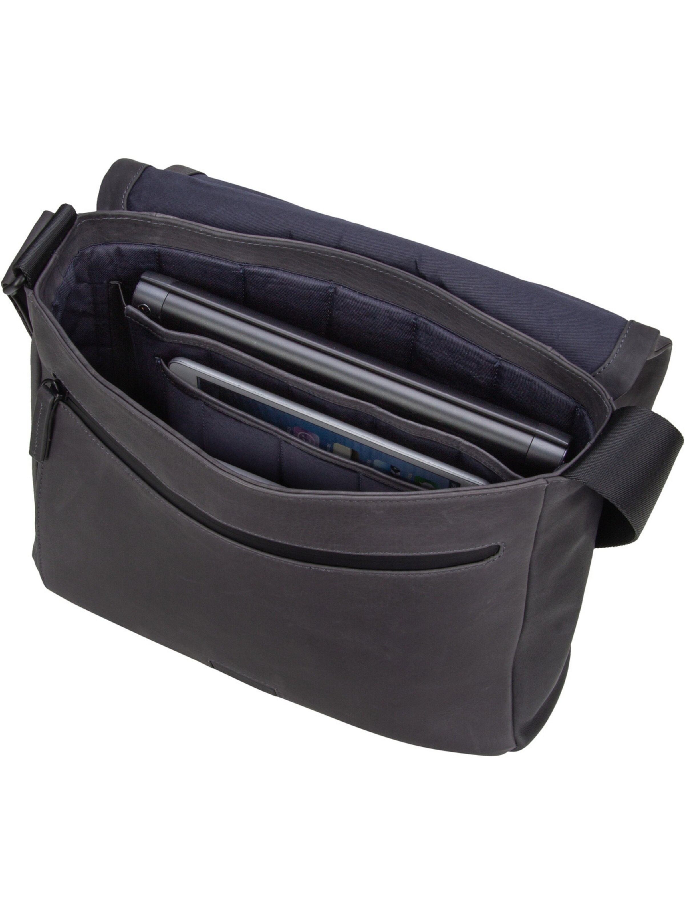 Borsa a tracolla 'Den Haag' di LEONHARD HEYDEN in grigio