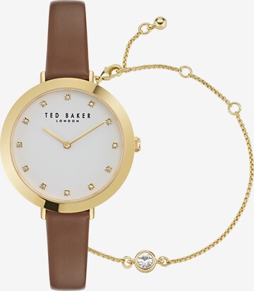 Ted Baker Analog Watch 'Ammy Iconic' in Brown: front