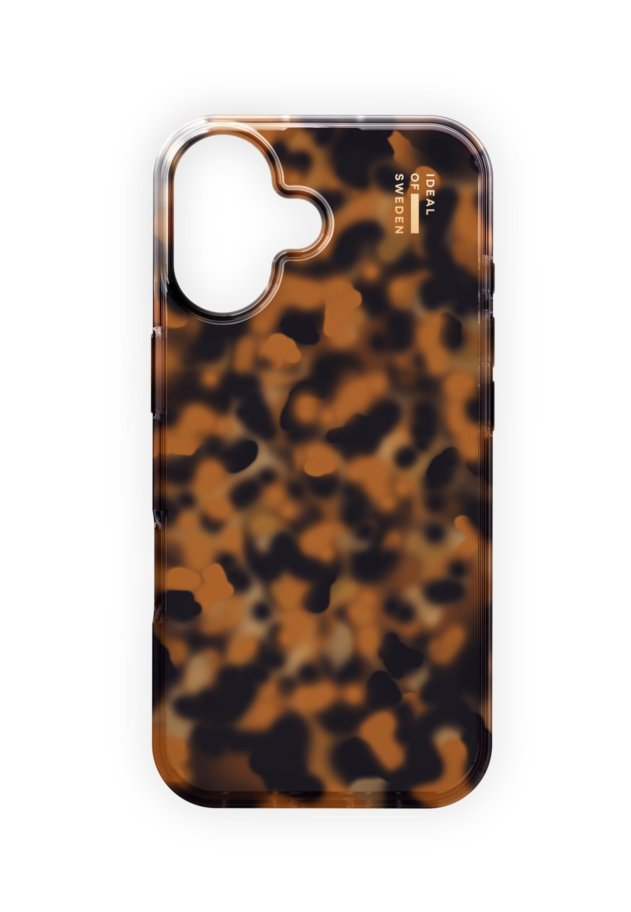 iDeal of Sweden Smartphone Case 'iPhone 16 Plus' in Brown: front