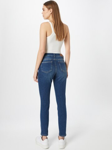 MORE & MORE Skinny Jeans 'Hazel' in Blauw