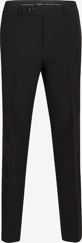 BRUUNS BAZAAR regular Παντελόνι με τσάκιση 'Ruben KarlSus' σε μαύρο: μπροστά