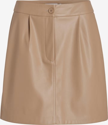 VILA Skirt 'LINE' in Beige: front