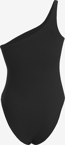 Wolford Bralette Swimsuit ' High Leg One Piece ' in Black