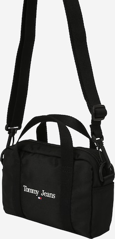 Tommy Jeans - Bolso de mano en negro: frente