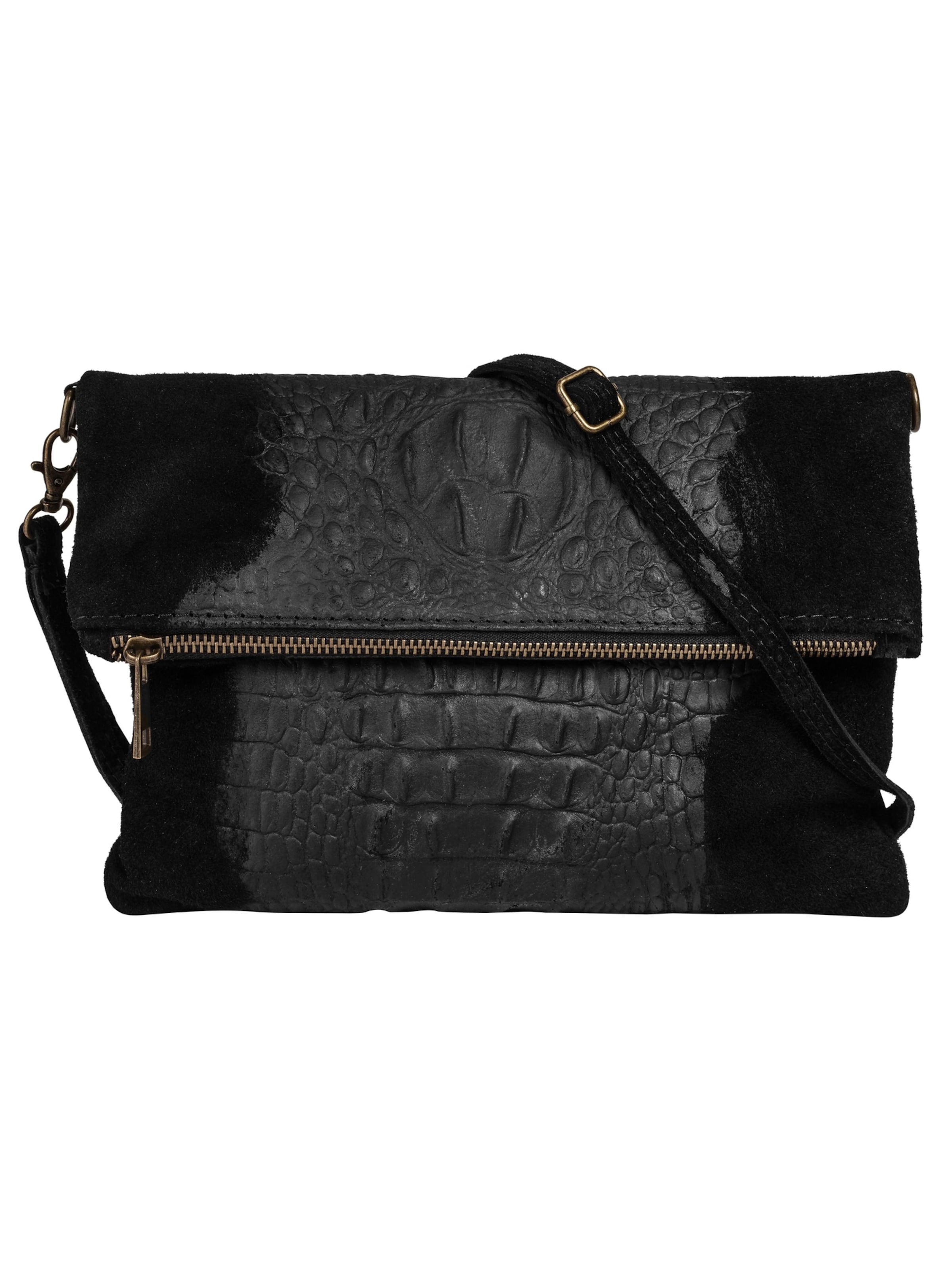 Pochette Samantha Look en noir : devant