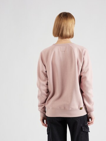 G-Star RAW - Sweatshirt 'Premium core 2.0' em rosa