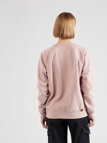 G-Star RAW Sweatshirt 'Premium core 2.0' in Roze
