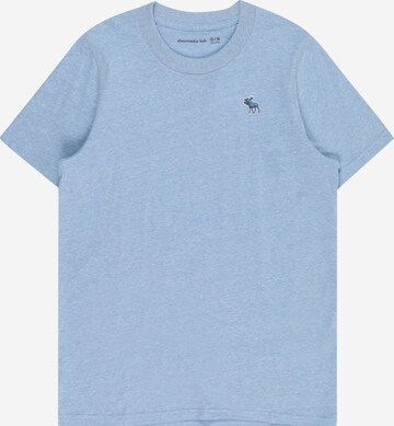 T-Shirt Abercrombie & Fitch en bleu : devant