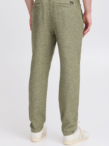 BLEND Regular Leinenhose in Grün