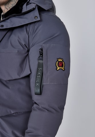 Veste mi-saison SikSilk en gris