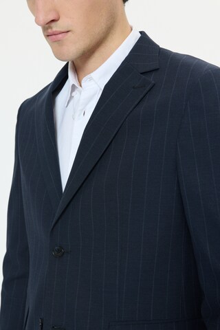 Coupe regular Veste de costume Matinique en bleu