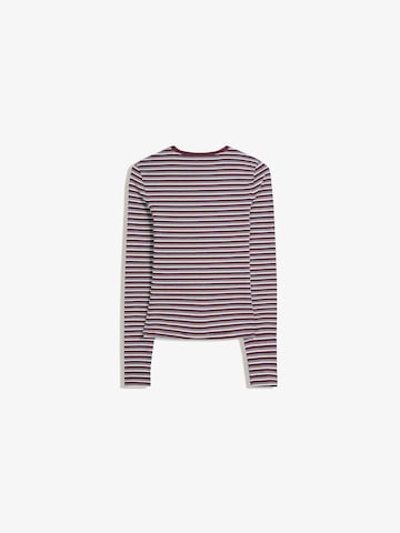 Bershka Koszulka w kolorze czerwony