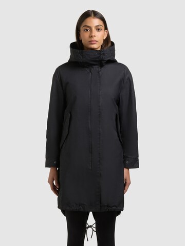 Manteau mi-saison 'Nele' khujo en noir