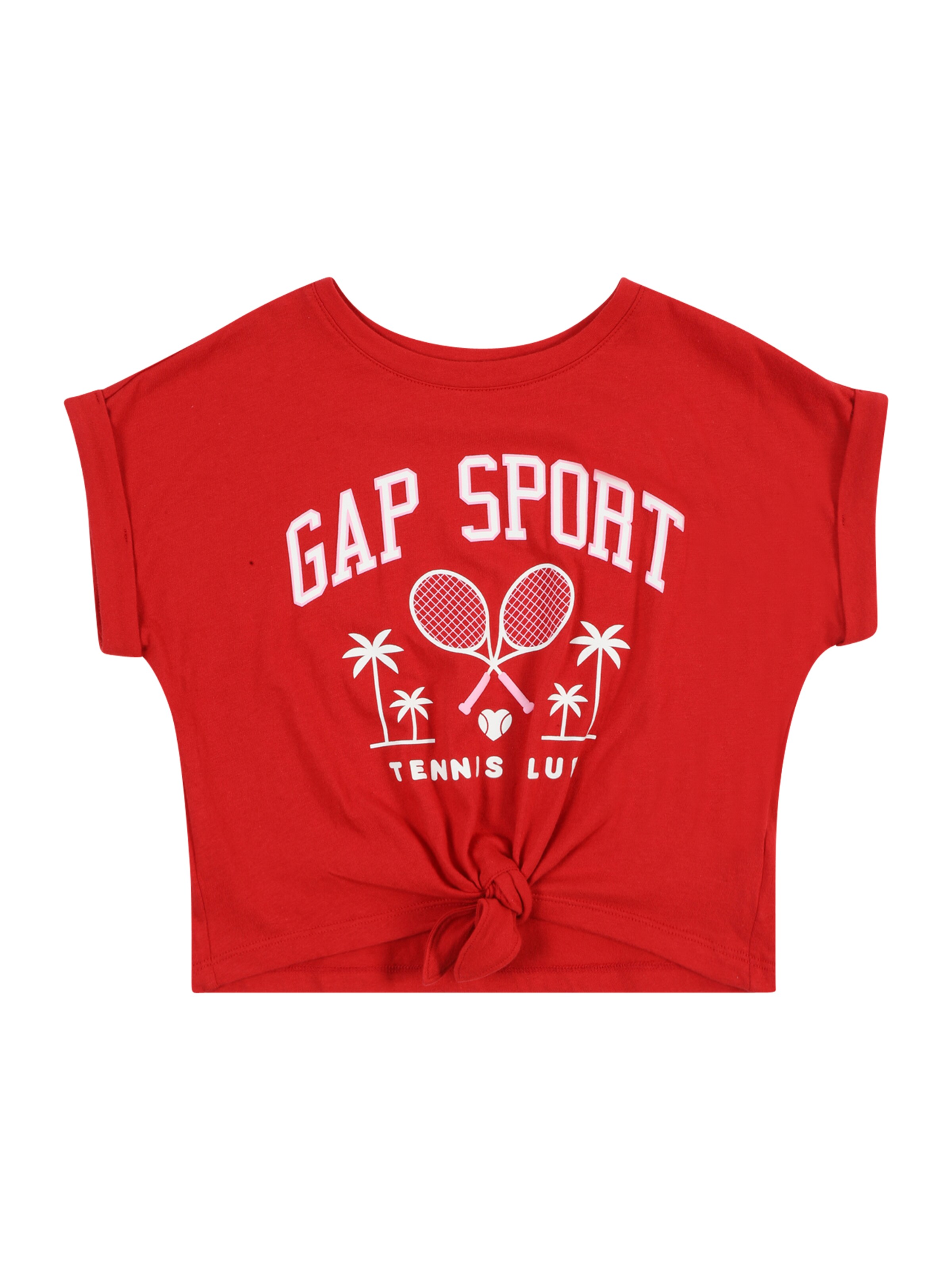 GAP Μπλουζάκι σε κόκκινο: μπροστά