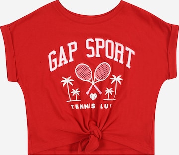 GAP - Camiseta en rojo: frente