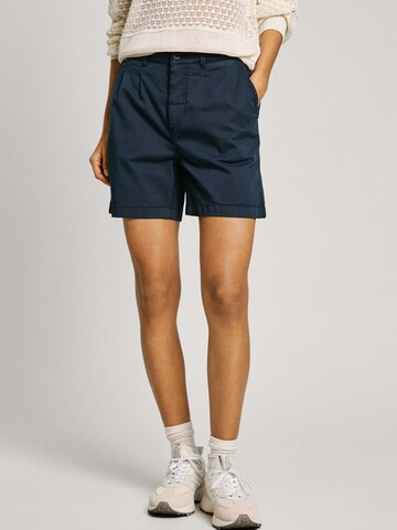 regular Pantaloni con pieghe 'Vania' di Pepe Jeans in blu: frontale