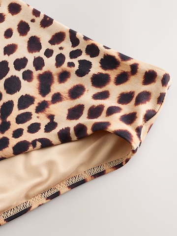 Next Долнище на бански тип бикини в кафяво