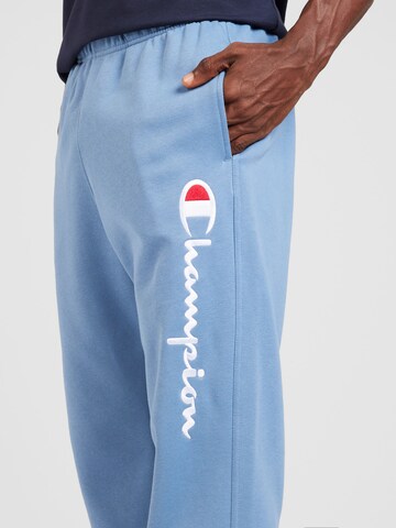 Champion Authentic Athletic Apparel Tapered Trousers in Blue