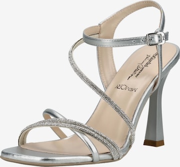 Sandales Nero Giardini en argent : devant