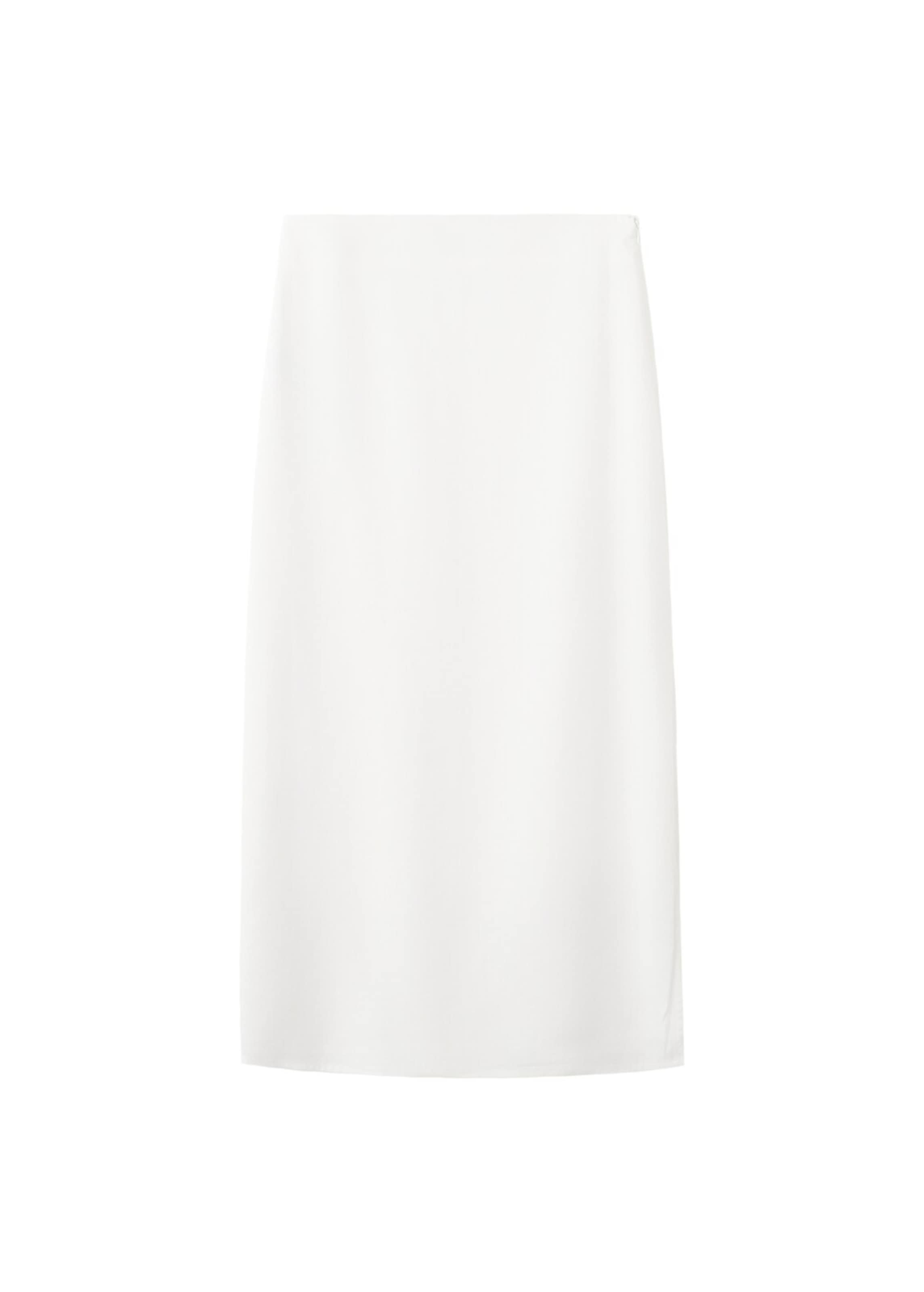 MANGO TEEN Rock 'Viasoff' in Weiß: Vorderseite