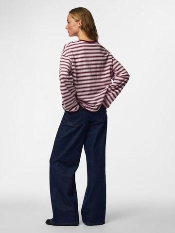 T-shirt 'PCSadie' PIECES en rouge