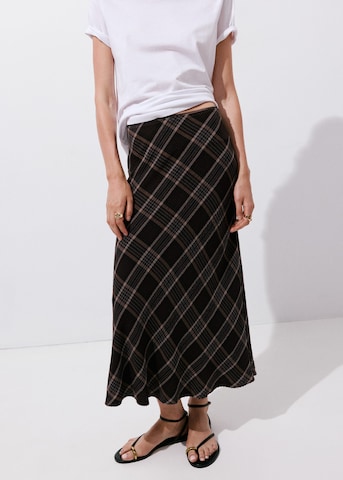 Gonna 'TAMARA' di MANGO in marrone: frontale