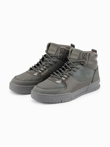 Ombre - Zapatillas deportivas altas en marrón
