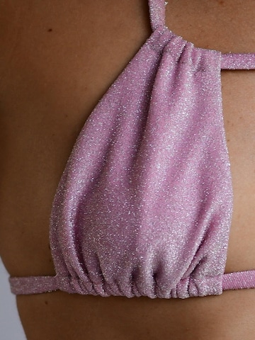 La Michaux Bandeau Bikinitoppi 'OLIVIA' värissä vaaleanpunainen
