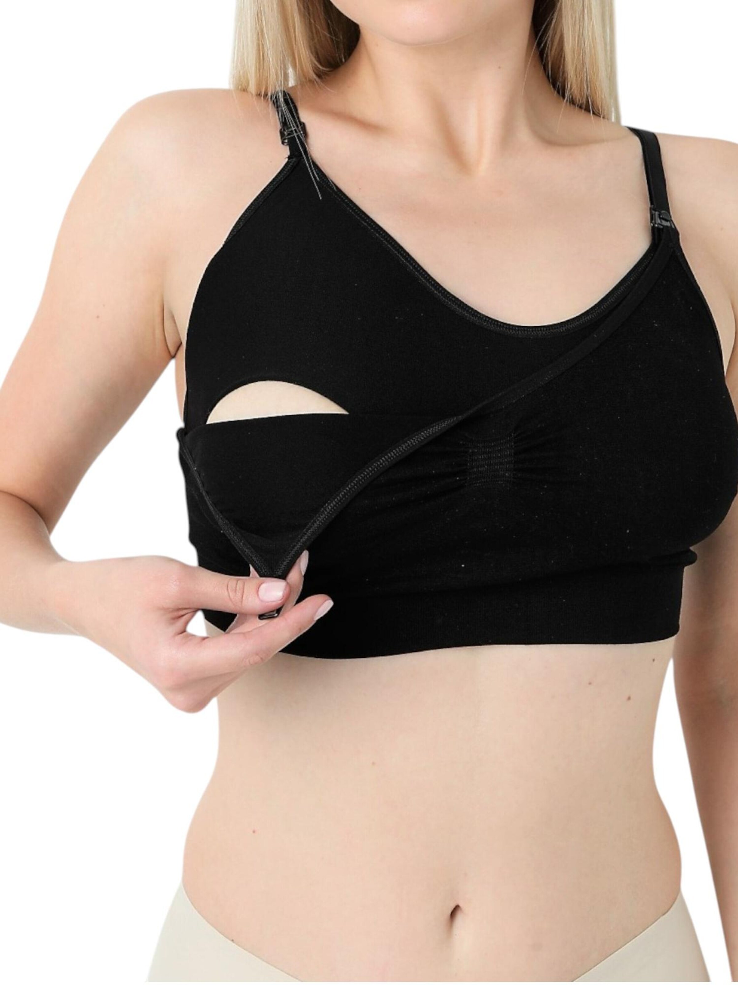 fashionshowcase Nursing Bra 'MumEase' in Black