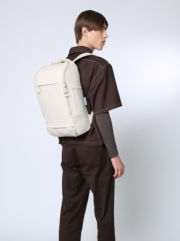 pinqponq - Mochila 'Cubik' en beige: frente