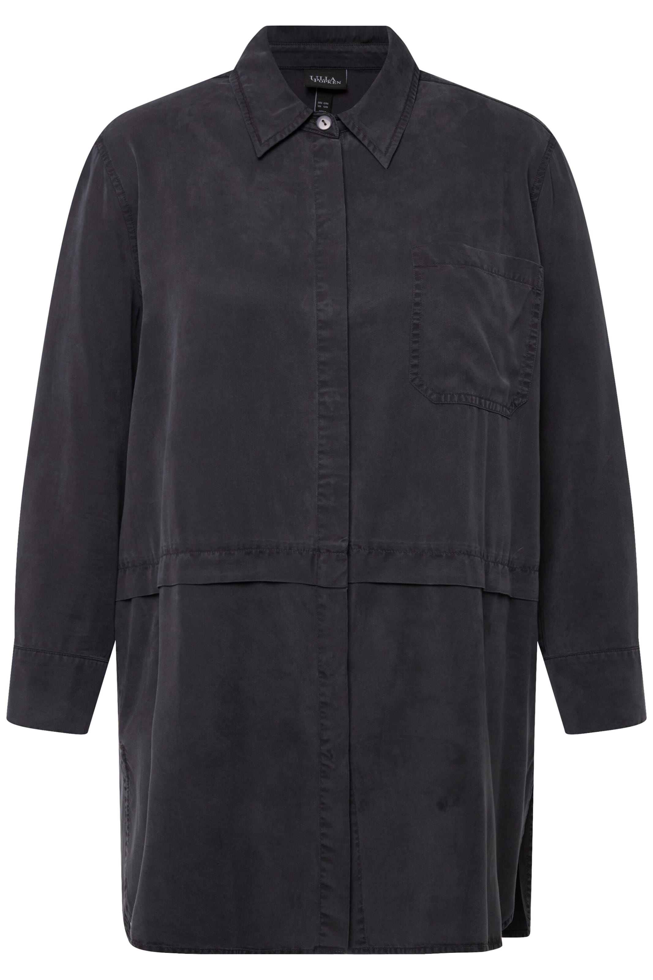 Ulla Popken Blouse in Grey: front