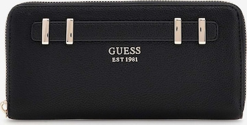 Porte-monnaies 'Gregoria' GUESS en noir : devant