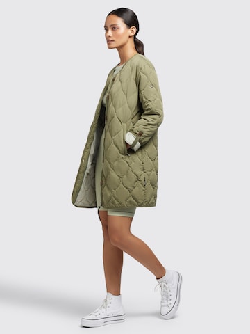 khujo Between-seasons coat in Green